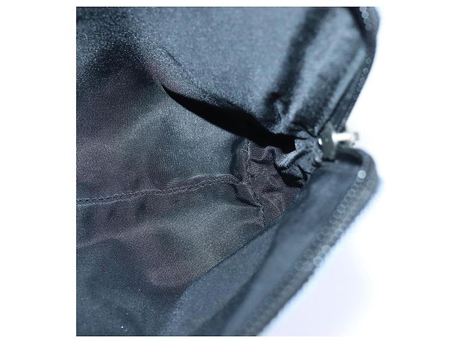 Bulgari BVLGARI Tasche aus blauer Leinwand mit Silber authentisch ar12334 - Ansicht 15