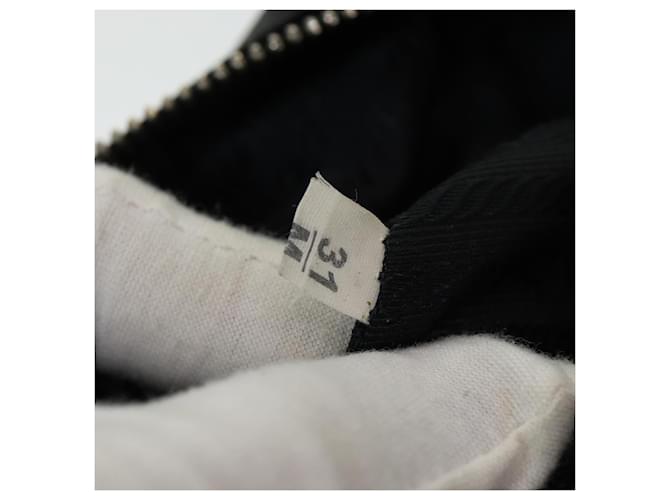 PRADA Borsa a mano in nylon nero Auth am6693 - vista 20