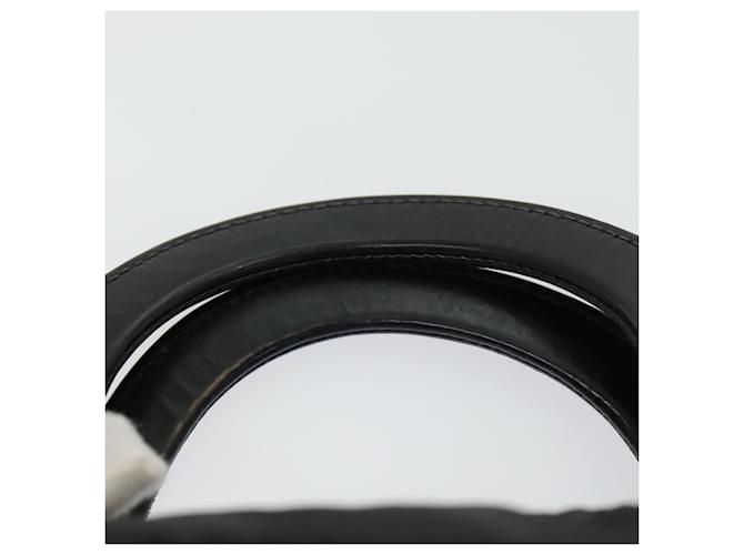 PRADA Borsa a mano in nylon nero Auth am6693 - vista 8