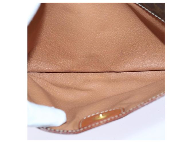 Céline Borsa a spalla in tela Macadam CELINE in pelle PVC marrone oro Auth 85387 D'oro - vista 20
