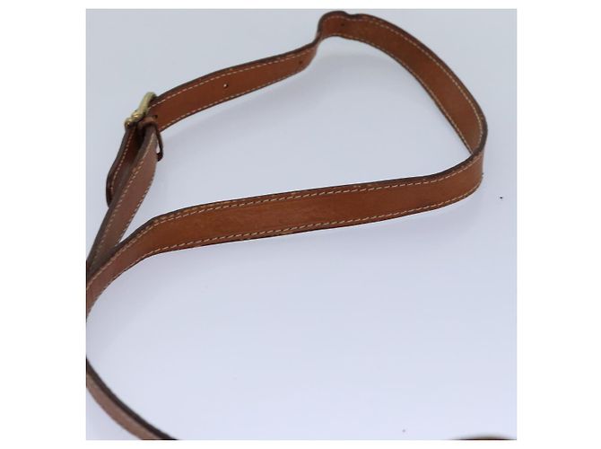 Céline Borsa a spalla in tela Macadam CELINE in pelle PVC marrone oro Auth 85387 D'oro - vista 8