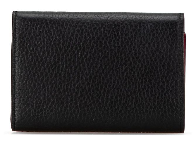 Billetera compacta Capucines en taurillon negro Louis Vuitton - vista 3
