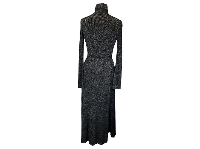 L'Agence Black / Silver Marija Duster Cardigan - vista 3