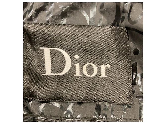 Christian Dior Schwarzer Mantel aus Polyester Mädchen 5 Jahre - Ansicht 3