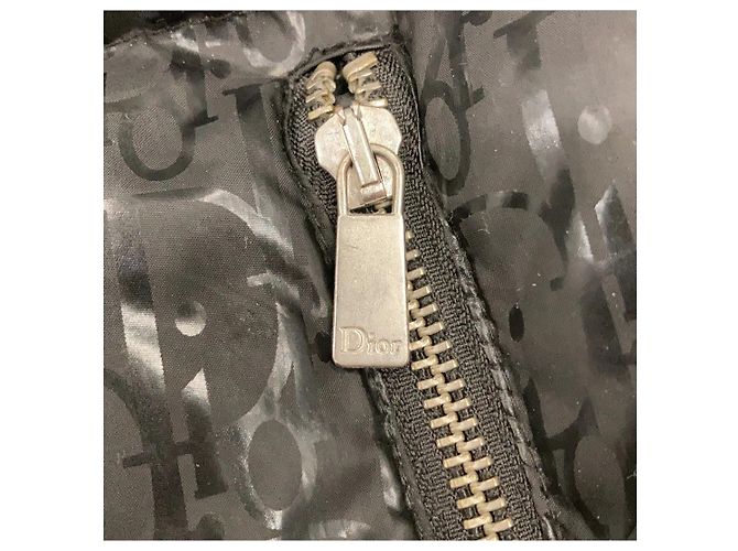 Christian Dior Schwarzer Mantel aus Polyester Mädchen 5 Jahre - Ansicht 4