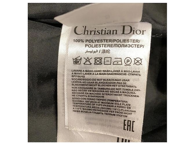Christian Dior Schwarzer Mantel aus Polyester Mädchen 5 Jahre - Ansicht 5