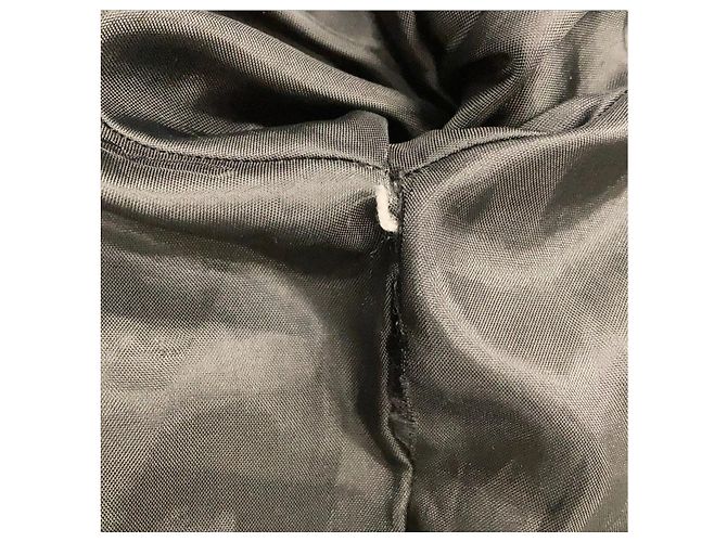 Christian Dior Schwarzer Mantel aus Polyester Mädchen 5 Jahre - Ansicht 8