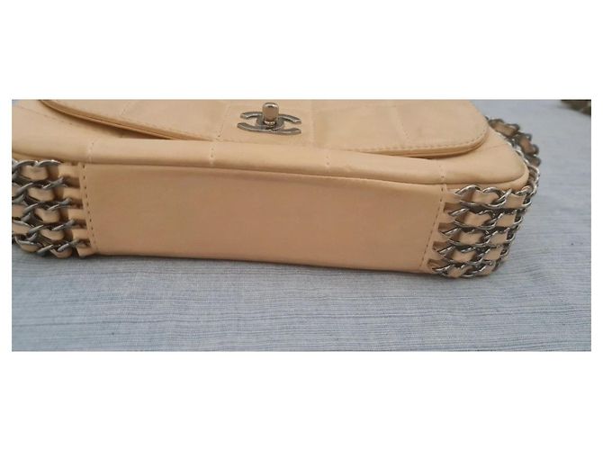 Chanel Chocolate bag Chain Around Beige - view 5