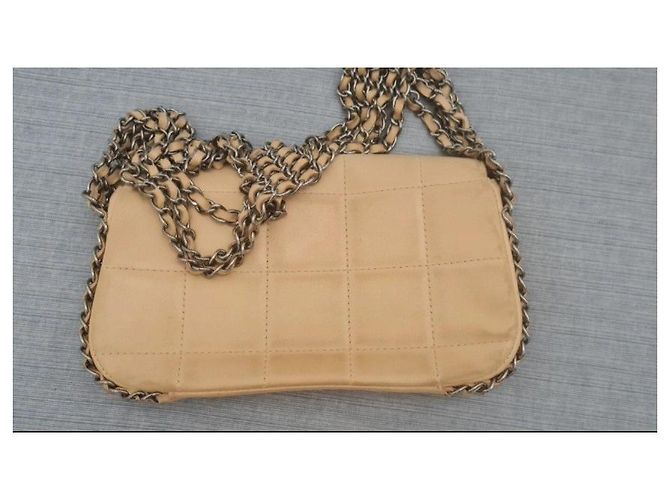 Chanel Chocolate bag Chain Around Beige - view 7