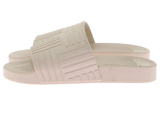 Sandali Bottega Veneta T.EU 38 Gomma Beige - vista 2