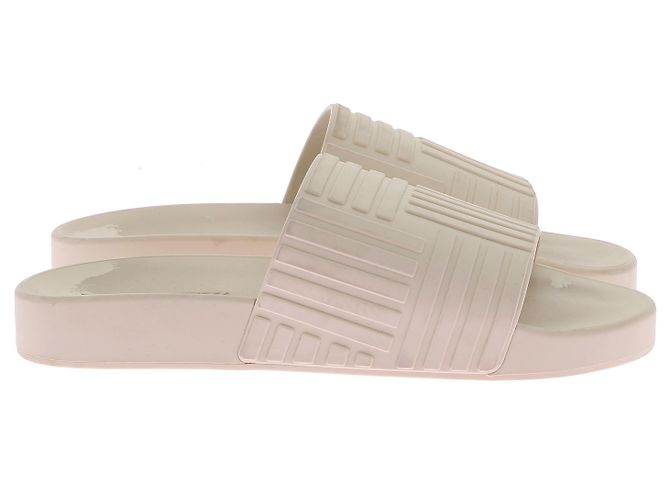 Sandali Bottega Veneta T.EU 38 Gomma Beige - vista 3