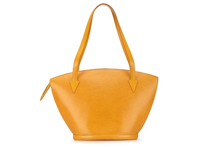 Louis Vuitton Amarelo Epi Saint Jacques GM Alça Longa - vista 3