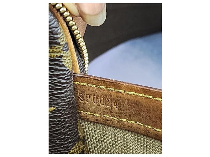 Borsa a Spalla Reporter Louis Vuitton Marrone/Beige - vista 10