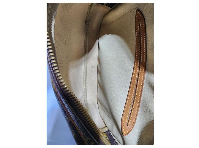 Borsa a Spalla Reporter Louis Vuitton Marrone/Beige - vista 3