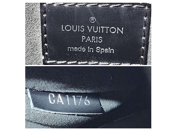 Borsa a tracolla Cluny in pelle Epi nera Louis Vuitton Nero - vista 10