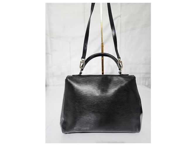 Borsa a tracolla Cluny in pelle Epi nera Louis Vuitton Nero - vista 12