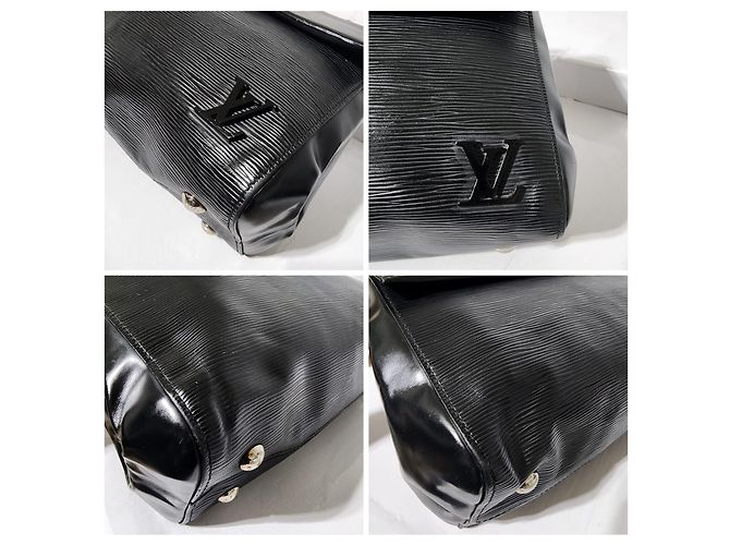 Borsa a tracolla Cluny in pelle Epi nera Louis Vuitton Nero - vista 3