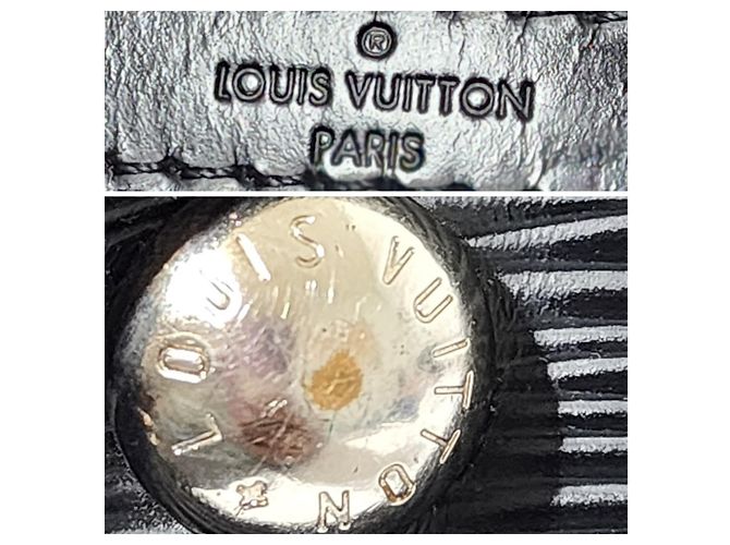 Borsa a tracolla Cluny in pelle Epi nera Louis Vuitton Nero - vista 9