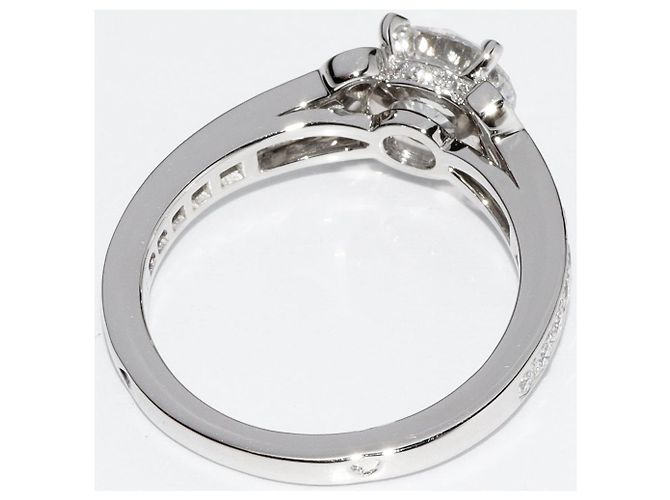 Cartier Pt950 Diamant Ballerina Solitärring - Ansicht 4