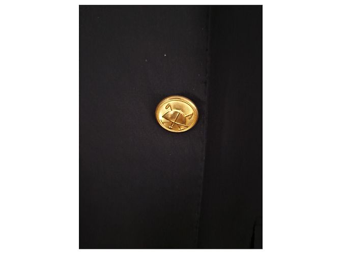 Blazer Ralph Lauren in lana blu navy - vista 5