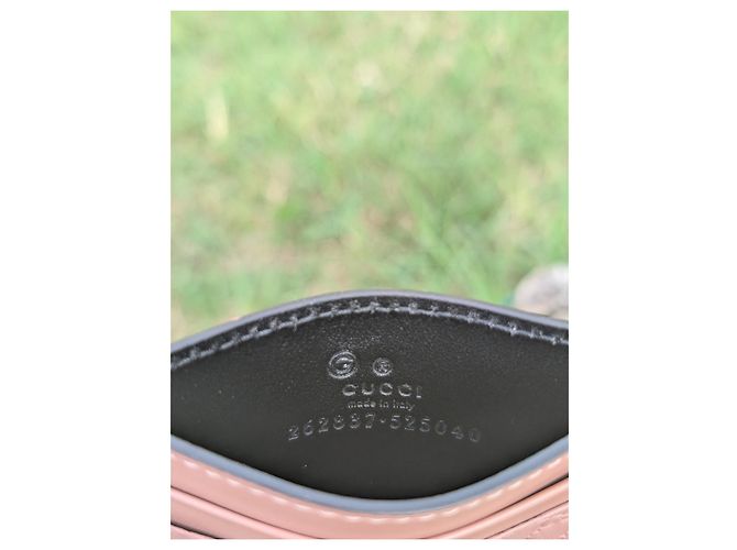 Gucci Microguccissima Kartenhalter Rosa Pink - Ansicht 4