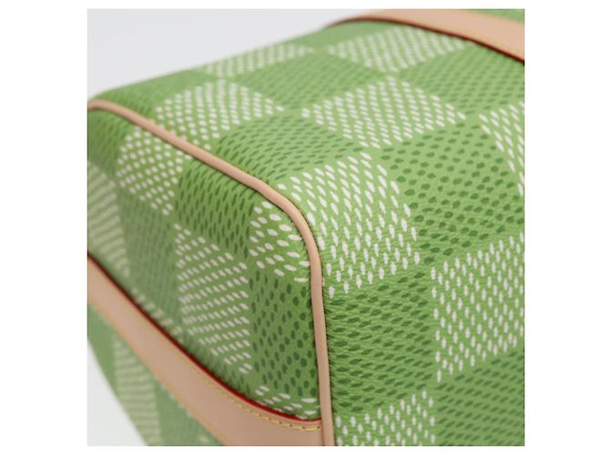 LOUIS VUITTON Damier Golf Keepall Bandouliere 35 Borsa Verde N40671 LV Auth 82933S - vista 17