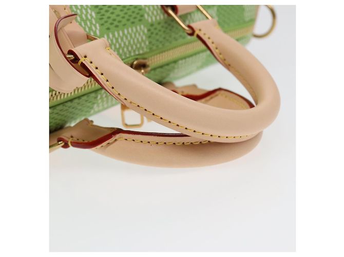 LOUIS VUITTON Damier Golf Keepall Bandouliere 35 Borsa Verde N40671 LV Auth 82933S - vista 7