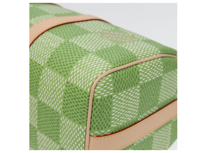 LOUIS VUITTON Damier Golf Keepall Bandouliere 35 Borsa Verde N40671 LV Auth 82933S - vista 8