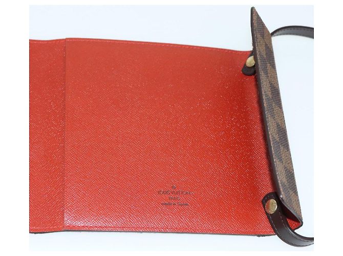 LOUIS VUITTON Custodia CD Damier Ebene LV Auth 85648 - view 18