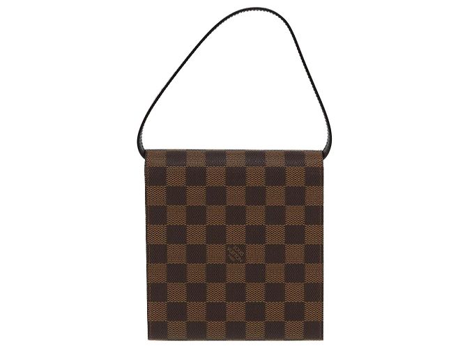 LOUIS VUITTON Custodia CD Damier Ebene LV Auth 85648 - vista 2