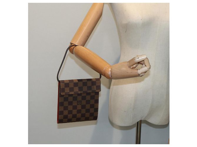 LOUIS VUITTON Custodia CD Damier Ebene LV Auth 85648 - view 22