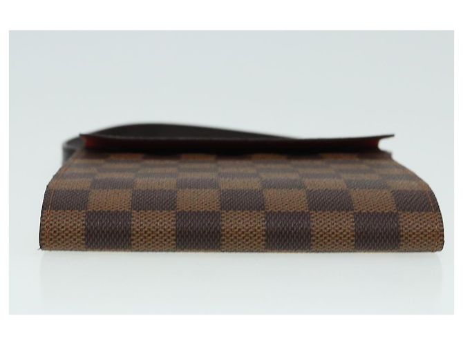 LOUIS VUITTON Custodia CD Damier Ebene LV Auth 85648 - vista 5