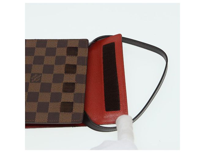 LOUIS VUITTON Custodia CD Damier Ebene LV Auth 85648 - vista 7