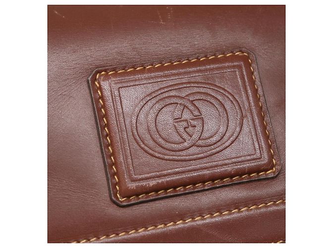 Gucci Borsa a spalla Micro GG Supreme in PVC marrone beige 004 112 0158 Auth th5194 - vista 14