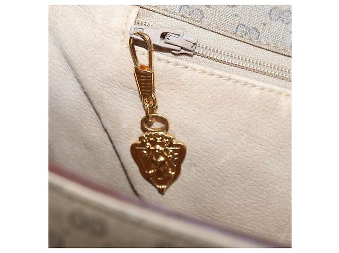 Gucci Borsa a spalla Micro GG Supreme in PVC marrone beige 004 112 0158 Auth th5194 - vista 20