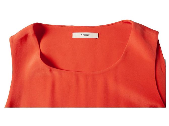 Céline Celine, vestito multicolore Nero Arancione Grigio - vista 7
