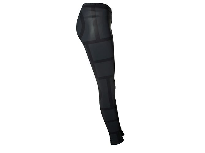 Totême Leggings con logo impreso Toteme Negro - vista 3