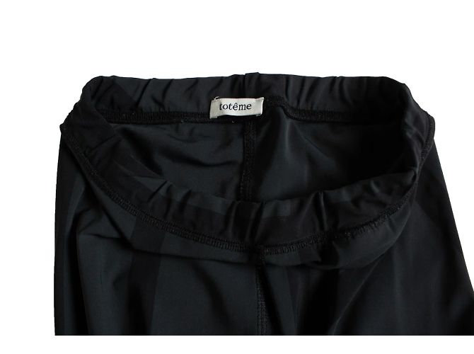 Totême Leggings con logo impreso Toteme Negro - vista 6