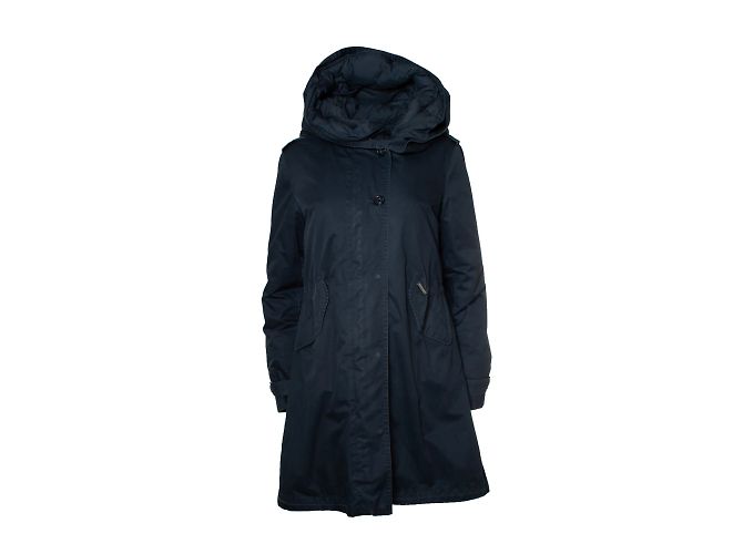 Woolrich, cappotto parka blu - vista 2