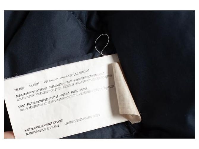 Woolrich, cappotto parka blu - vista 6
