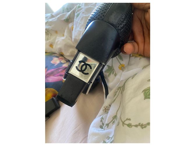 Sandali Chanel in pelle nera Nero - vista 9