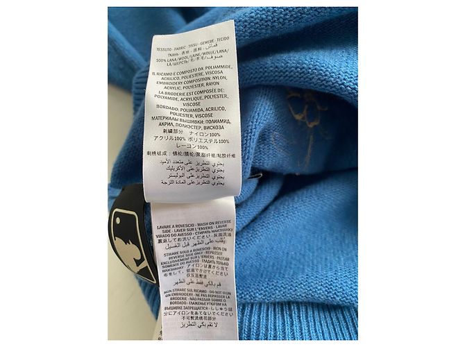 Gucci Wollkleid Blau - Ansicht 4