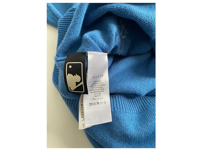 Gucci Wollkleid Blau - Ansicht 8