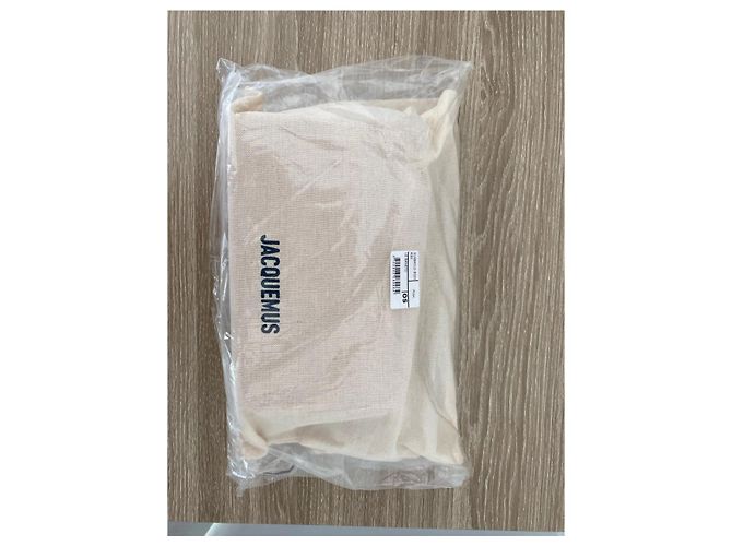 Borsa a mano Jacquemus Baneto in scamosciato rosa - vista 6