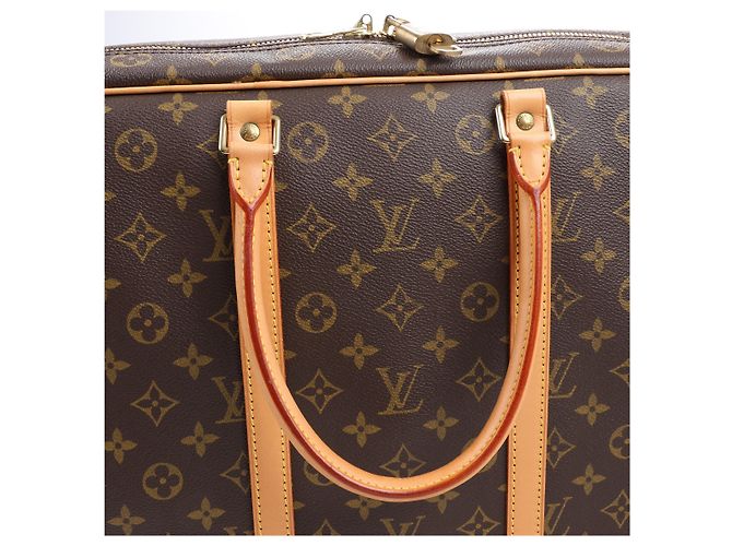 Borsa da viaggio Louis Vuitton Monogram Canvas Sirius 50 M41406 Marrone - vista 8