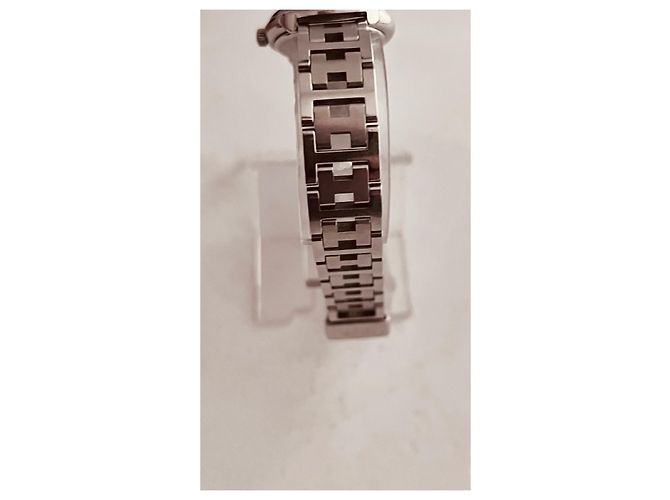 Hermès Pullman Uhr Stahl 24mm Silber - Ansicht 5
