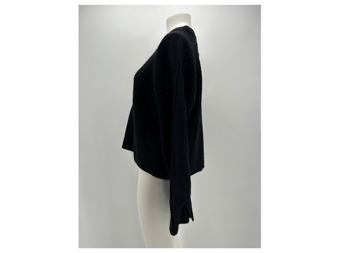 Autre Marque Loulou Studio Strickwaren T.International S Kaschmir Schwarz - Ansicht 4