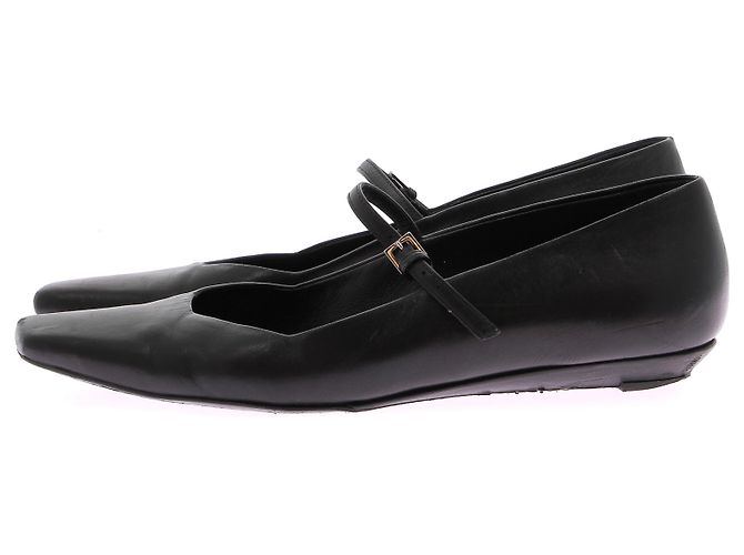 Autre Marque Bailarinas Loulou studio T.EU 38 Cuero Negro - vista 2