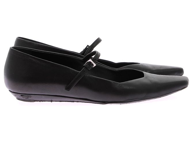 Autre Marque Bailarinas Loulou studio T.EU 38 Cuero Negro - vista 3