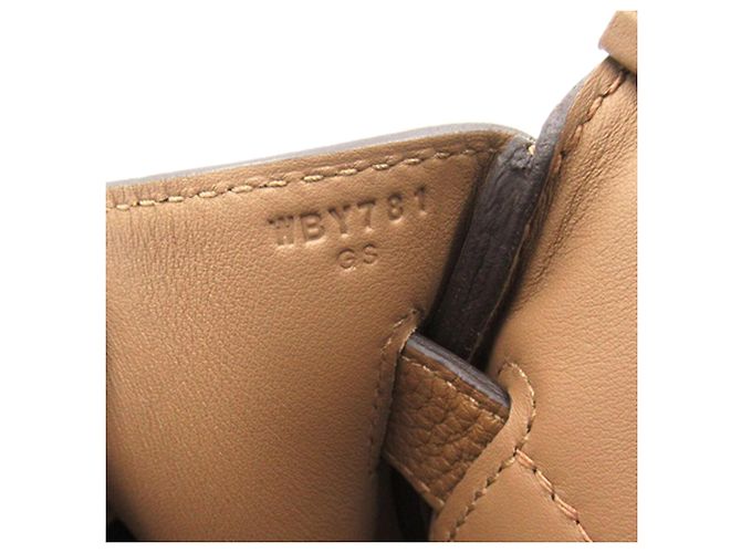 Hermès Marrone Togo Kelly Hac A Dos PM - vista 7